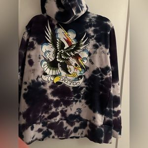 Ed Hardy men’s size XXL cotton hoodie light wear